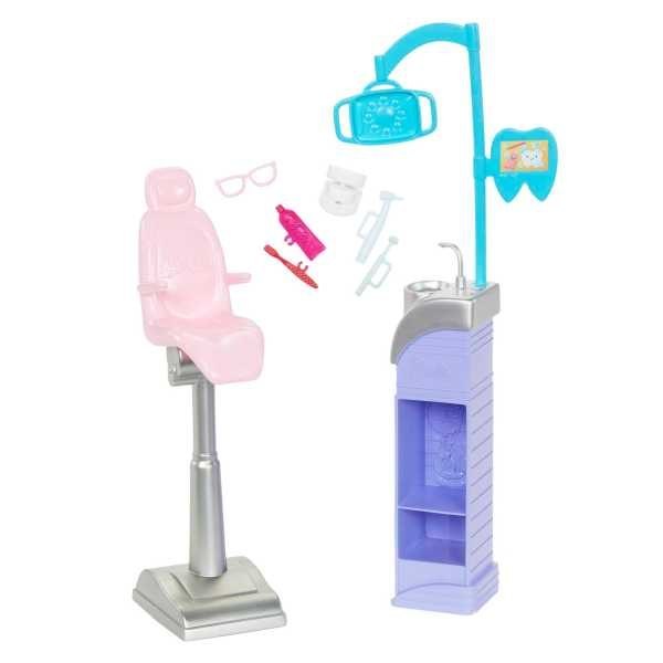 BRB CAREER DENTIST 2 DOLL BLONDE HKT69 WB6 MATTEL